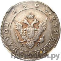 Полуполтинник 1803 года