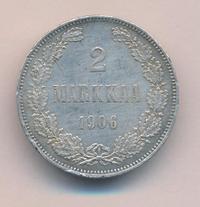 2 марки 1906 года L Для Финляндии