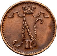 1 пенни 1912 года  Для Финляндии