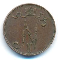 5 пенни 1914 года  Для Финляндии