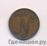 5 пенни 1912 года  Для Финляндии