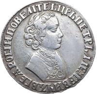 1 рубль 1705 года