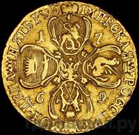 5 рублей 1769 года СПБ