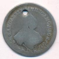 Полуполтинник 1757 года ММД МБ