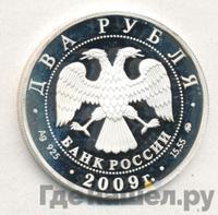 2 рубля 2009 года ММД