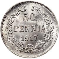 1 пенни 1917 года  Для Финляндии