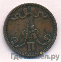 5 пенни 1865 года  Для Финляндии