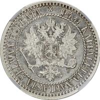 1 марка 1865 года S Для Финляндии