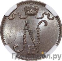 1 пенни 1904 года  Для Финляндии