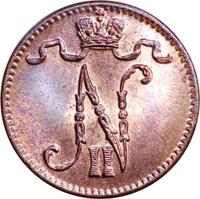 1 пенни 1913 года  Для Финляндии