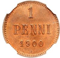 1 пенни 1900 года  Для Финляндии