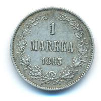 1 марка 1893 года L Для Финляндии