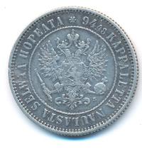 1 марка 1893 года L Для Финляндии