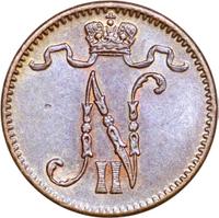 1 пенни 1913 года  Для Финляндии