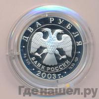 2 рубля 2003 года СПМД
