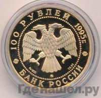 100 рублей 1995 года ММД