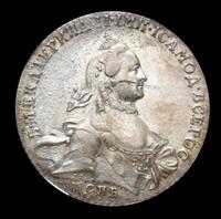 1 рубль 1762 года
