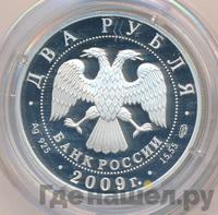 2 рубля 2009 года СПМД