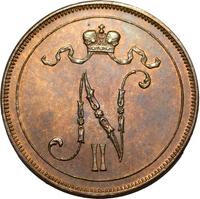 10 пенни 1914 года  Для Финляндии