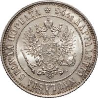 1 марка 1915 года S Для Финляндии