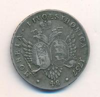 48 копеек 1757 года  Ливонезы