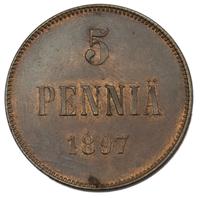 5 пенни 1897 года  Для Финляндии