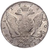 1 рубль 1774 года СПБ ТИ ФЛ
