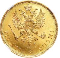 10 марок 1878 года S Для Финляндии