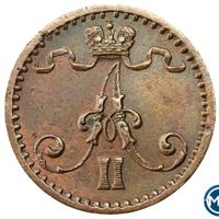 1 пенни 1871 года  Для Финляндии