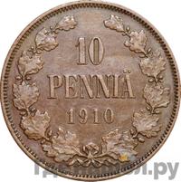 10 пенни 1910 года  Для Финляндии