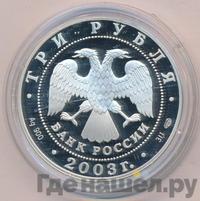 3 рубля 2003 года СПМД