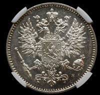 50 пенни 1916 года S Для Финляндии