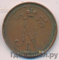 10 пенни 1908 года  Для Финляндии