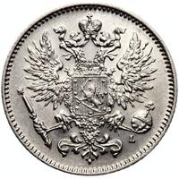 50 пенни 1911 года L Для Финляндии