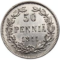 50 пенни 1911 года L Для Финляндии