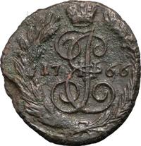 Полушка 1766 года