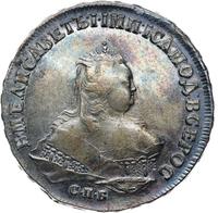1 рубль 1745 года