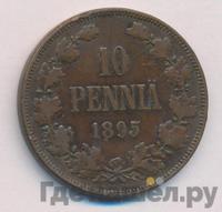 10 пенни 1895 года  Для Финляндии