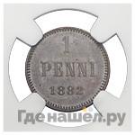 1 пенни 1882 года  Для Финляндии