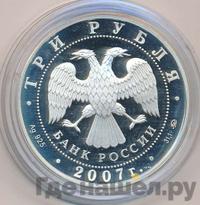 3 рубля 2007 года ММД