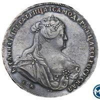 1 рубль 1740 года