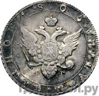 Полтина 1805 года