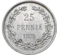 25 пенни 1875 года S Для Финляндии