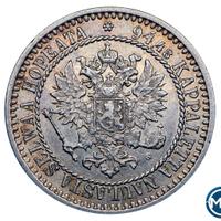 1 марка 1867 года S Для Финляндии