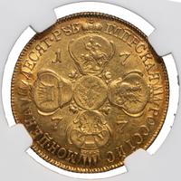 10 рублей 1777 года