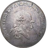 Талер 1780 года  Петр Брион