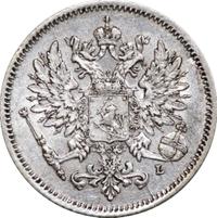 25 пенни 1909 года L Для Финляндии