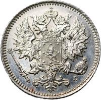 25 пенни 1889 года L Для Финляндии