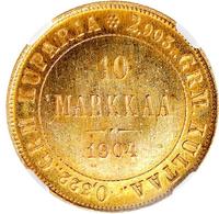 10 марок 1904 года L Для Финляндии