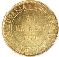20 марок 1879 года S Для Финляндии
